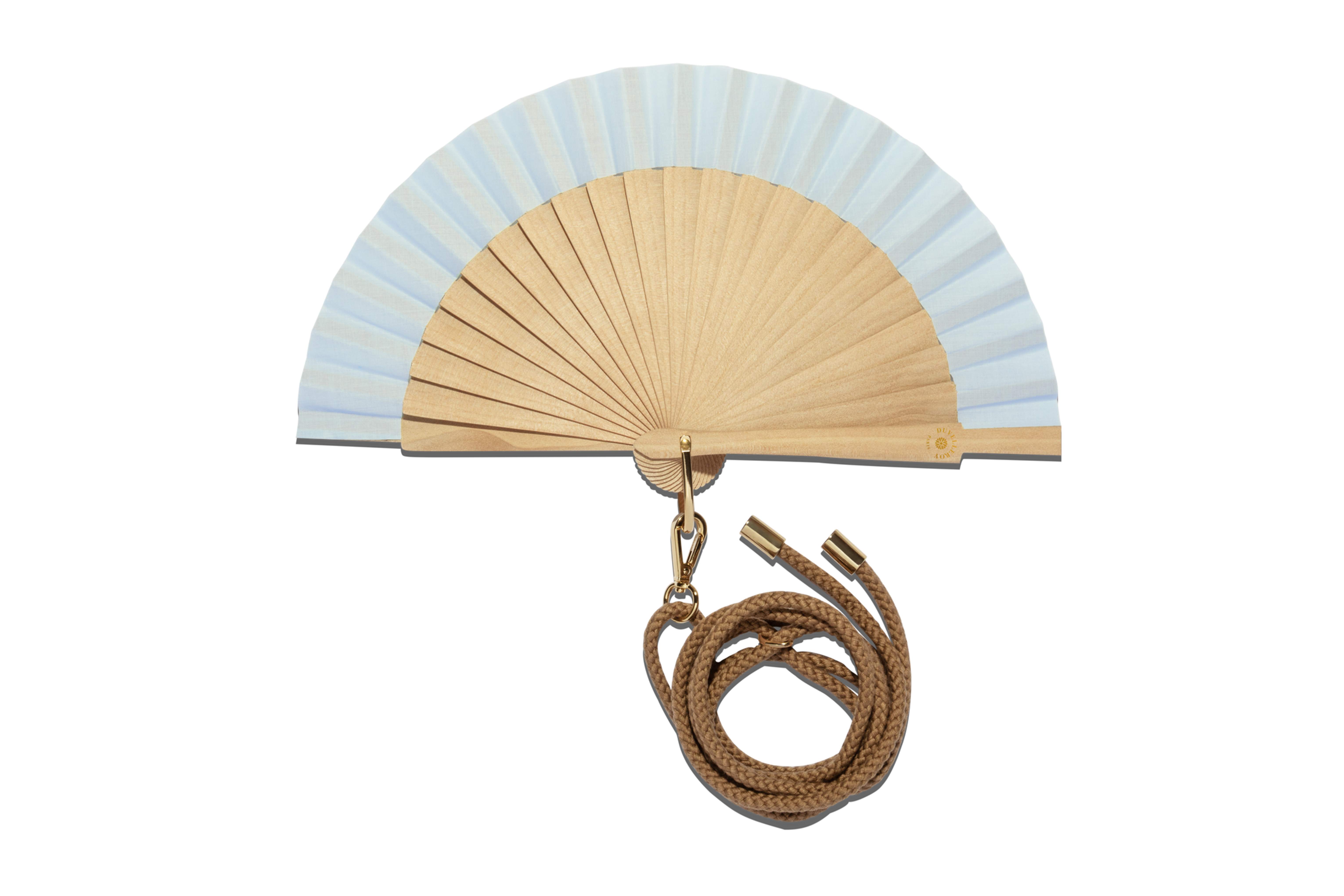 Take Away Fan Celeste by Duvelleroy