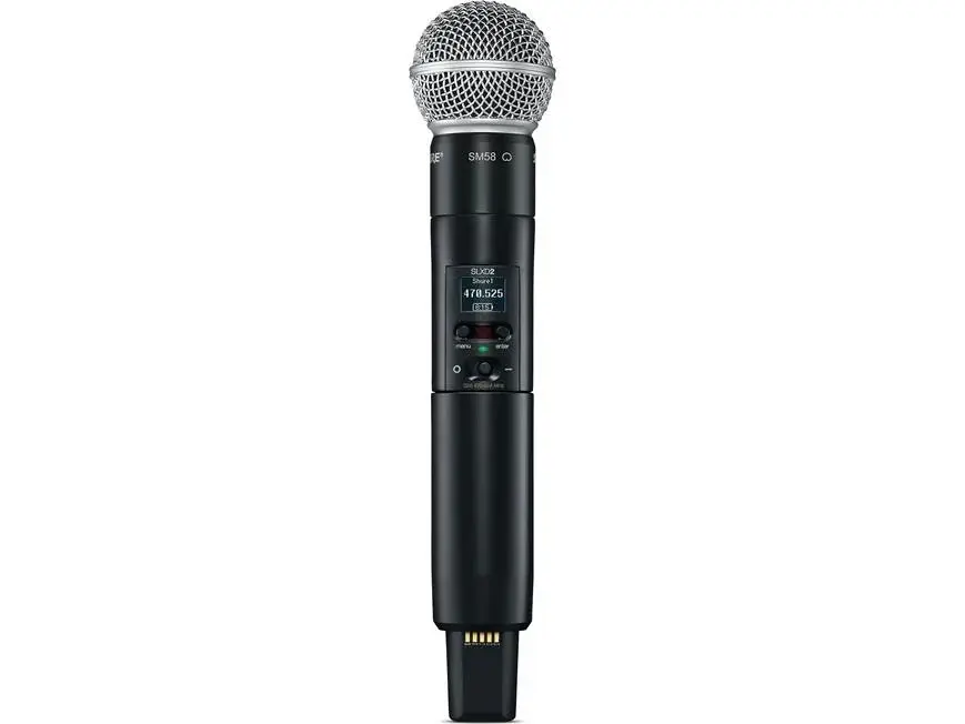 SHURE SLXD2 DIGITAL WIRELESS HANDHELD TRANSMITTER (G58 BAND) - SLXD2/SM58-G58