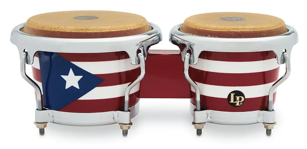 Thumbnail: LP PUERTO RICO MINI BONGOS 3.5″ & 4.5″ - LPM199-PR