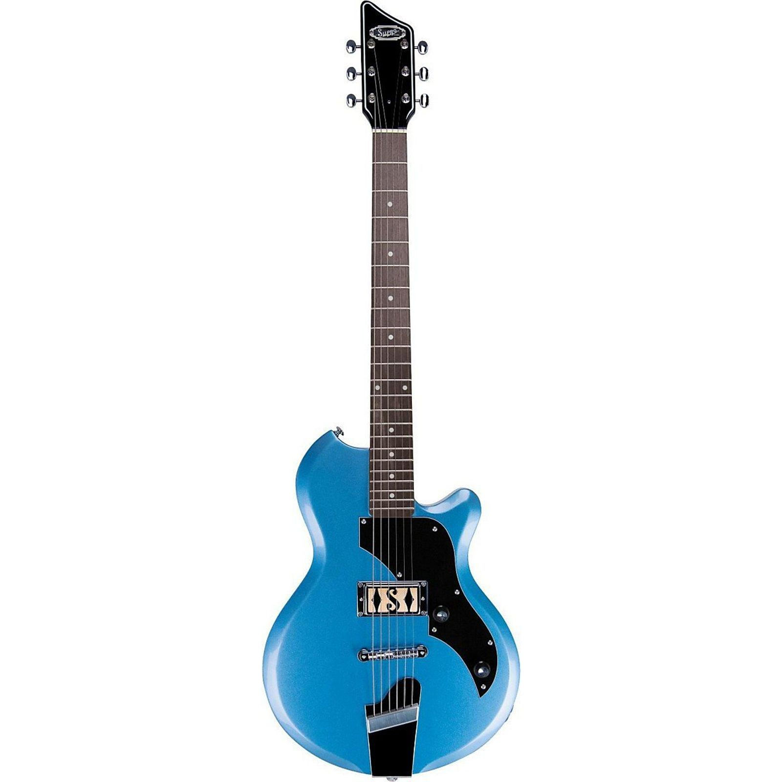 SUPRO JAMESPORT SINGLE PICKUP ISLAND SERIES ELECTRIC GUITAR - 2010BM