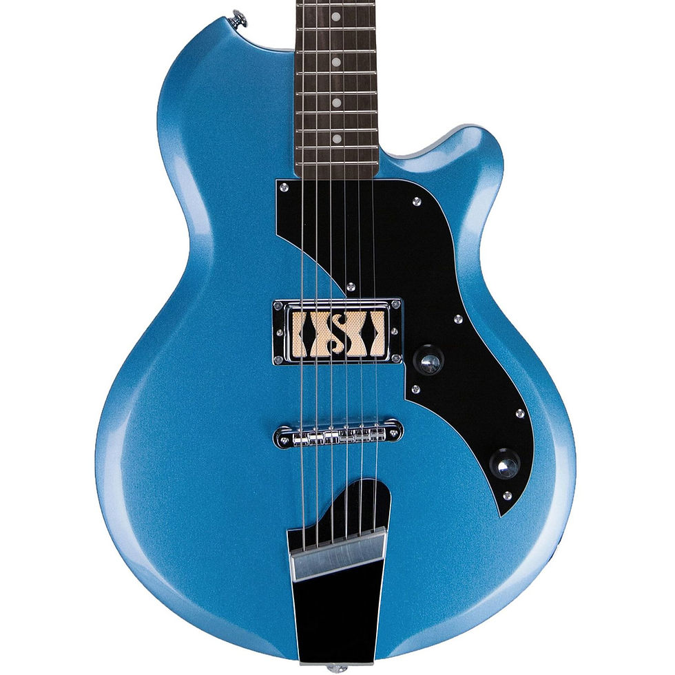 Thumbnail: SUPRO JAMESPORT SINGLE PICKUP ISLAND SERIES ELECTRIC GUITAR - 2010BM