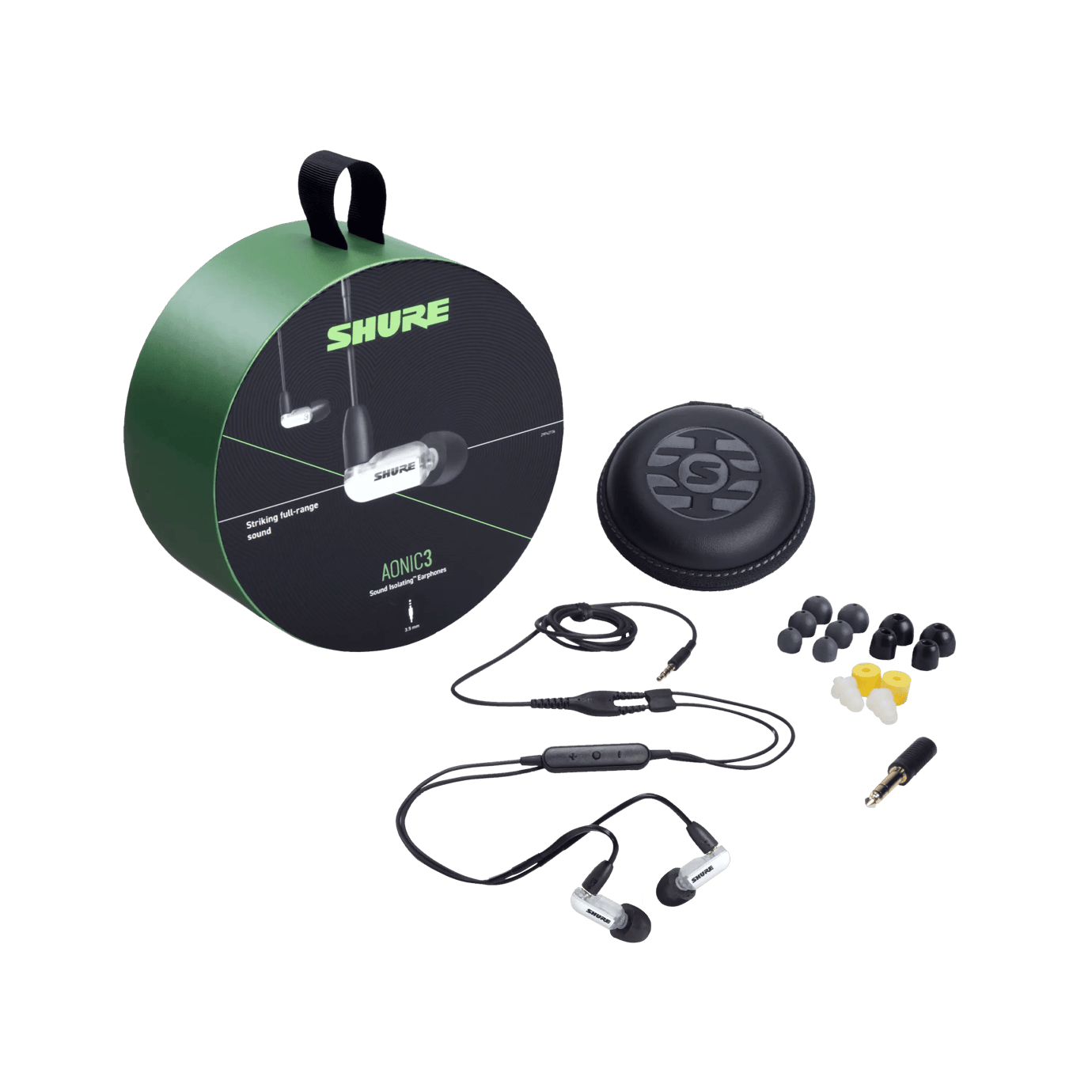 SHURE AONIC 3 SOUND ISOLATING™ EARPHONES - SE31BAWUNI
