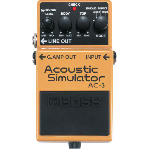 BOSS ACOUSTIC SIMULATOR PEDAL - AC-3