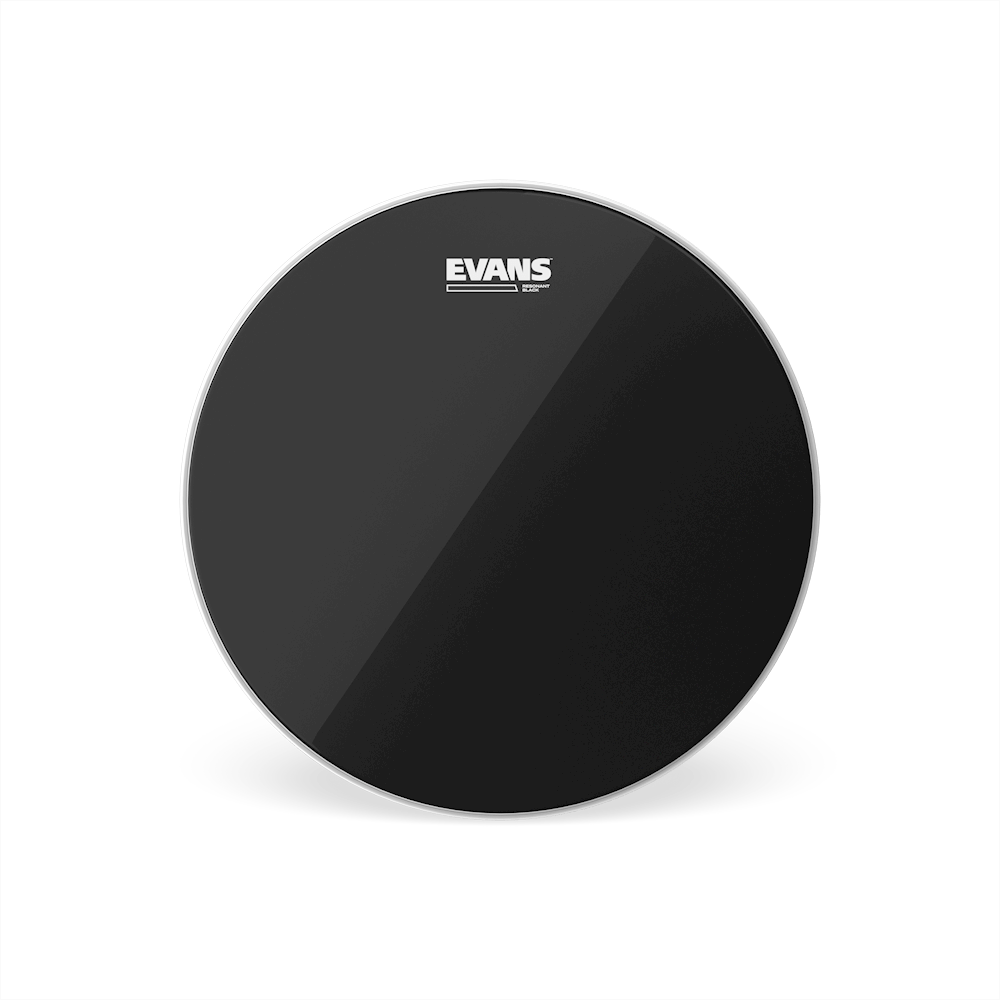EVANS RESONANT BLACK DRUM HEAD, 13 INCH - TT13RBG