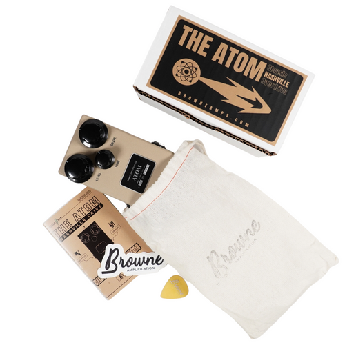 Thumbnail: BROWNE AMPS ATOM GUITAR EFFECT PEDAL - BROWNE ATOM  THE NASHVILLE DRIVE