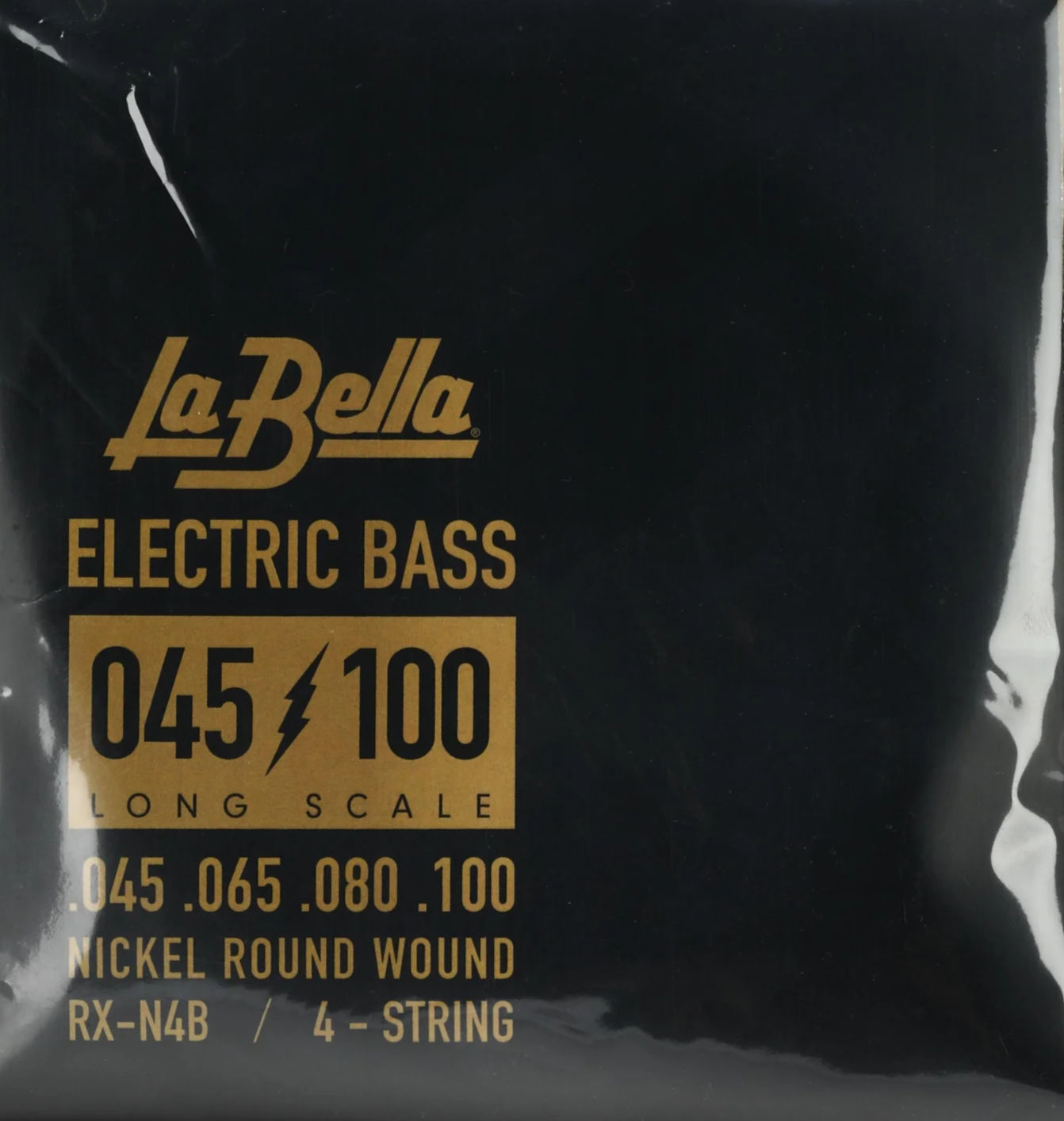 LA BELLA RX NICKEL WOUND BASS GUITAR STRINGS - .045 - .100 LONG SCALE - RX-N4B