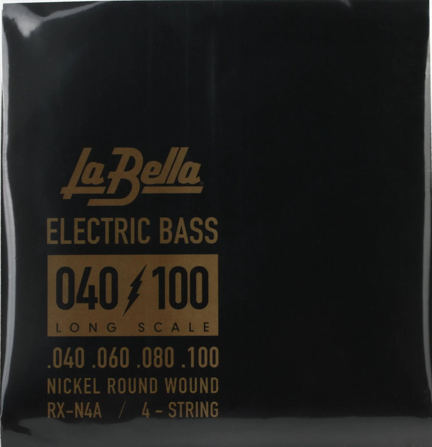 LA BELLA RX NICKEL ROUNDWOUND BASS STRINGS - .040 - .100 LONG SCALE - RX-N4A