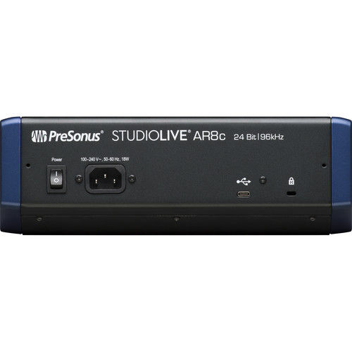 Thumbnail: PRESONUS STUDIOLIVE AR8C USB TYPE-C 8-CHANNEL HYBRID MIXER - SLMAR8C
