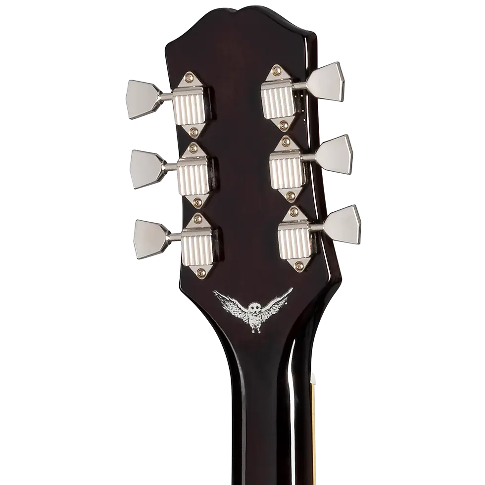 Thumbnail: EPIPHONE JIM JAMES ES-335 SIGNATURE SEMI-HOLLOW BODY - EIES335JJSVWNH3