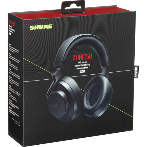 SHURE AONIC 50 WIRELESS NOISE CANCELLING HEADPHONES - SBH2350-BK