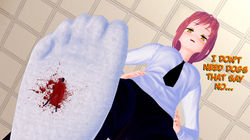 Makima Crushes Kobeni (Sock)