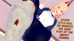 Power Crushes Kobeni (Sock)