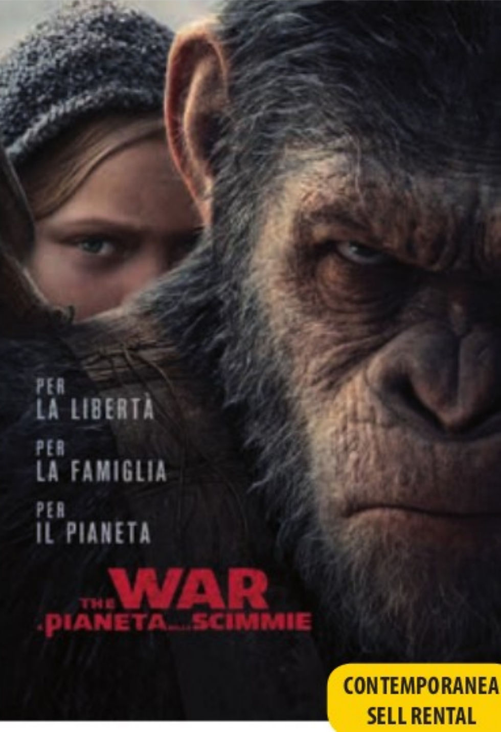 the war. pianeta delle scimmie