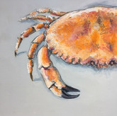 Giles Ward 'Crab Painting'