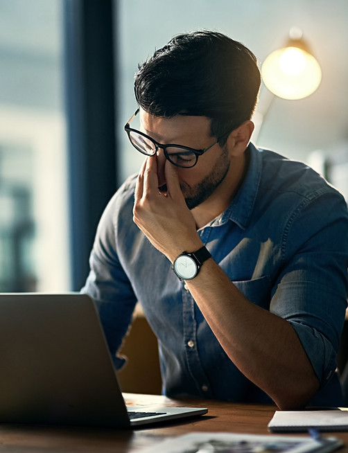 Stressed Man