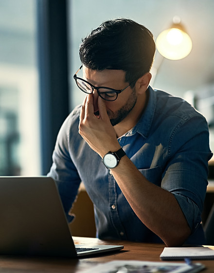 Stressed Man