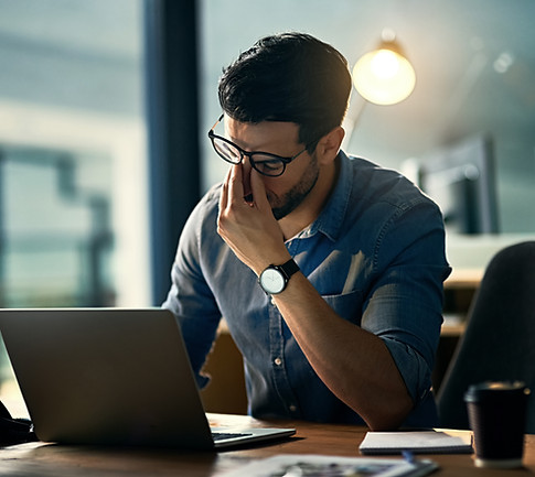 Stressed entrepreneur didn't hire quality business broker