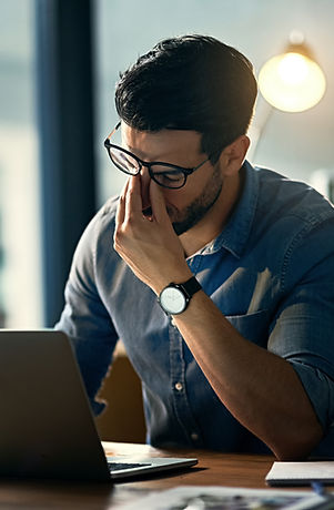 Stressed Man