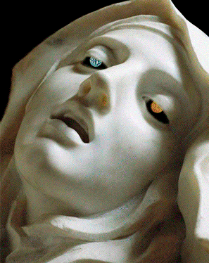 Santa Teresa llega al éxtasis.gif