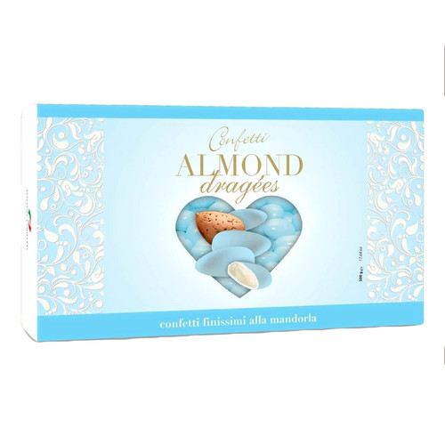 Confetti Almond Dragees Celeste 500g Rak Roastery