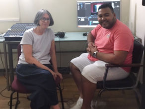 Sam at Harvestworks & Franchise Record Pool