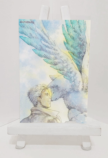 8.　おはよう　￥5,000　原画