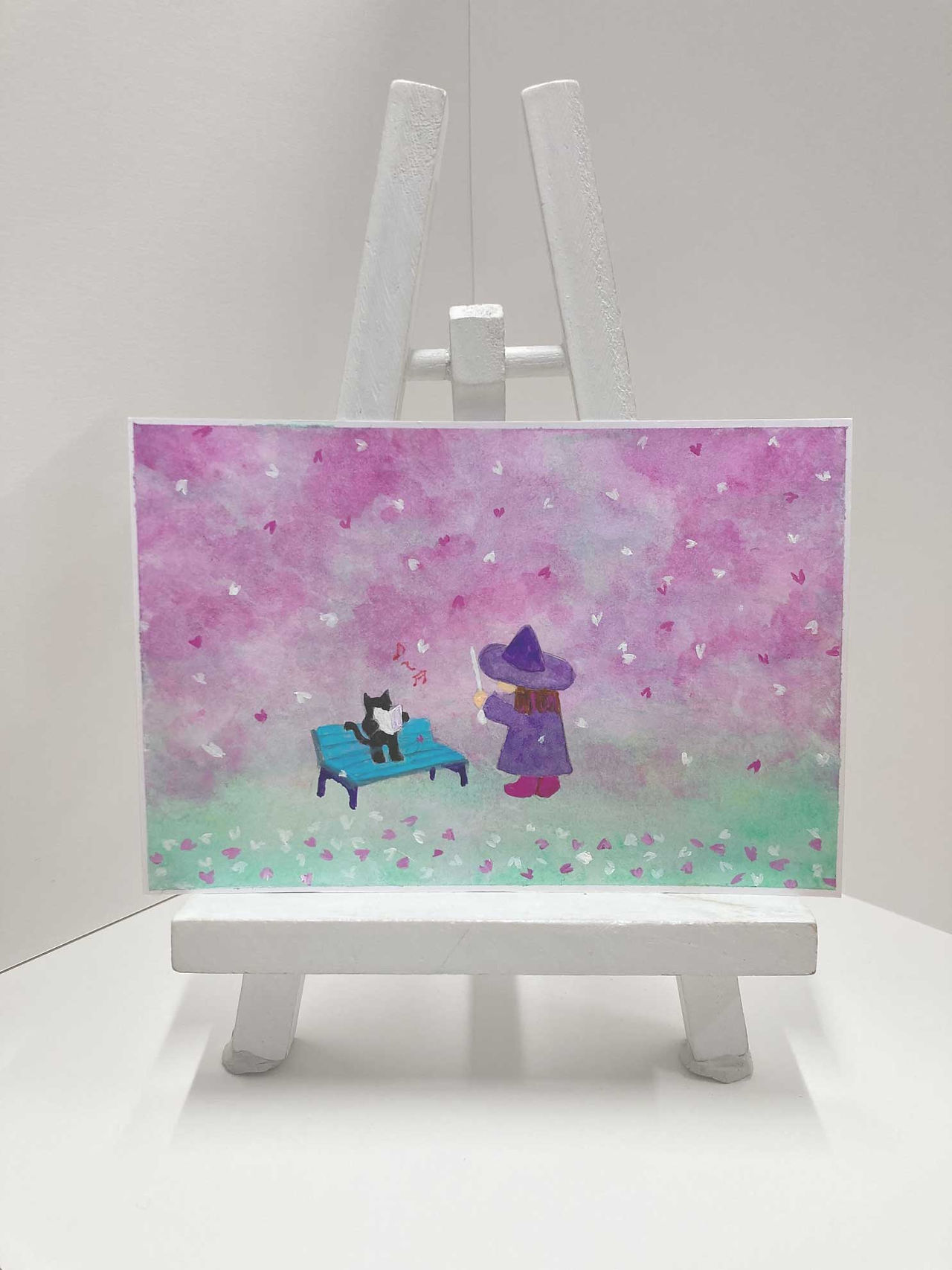 3.　れんしゅうちゅ♪　￥5,000　原画