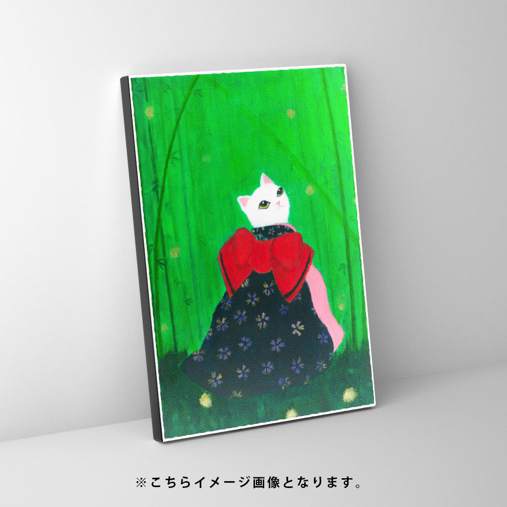 月夜野ねこ『タケトリモノガタリ』フレスコグラフィックパネル