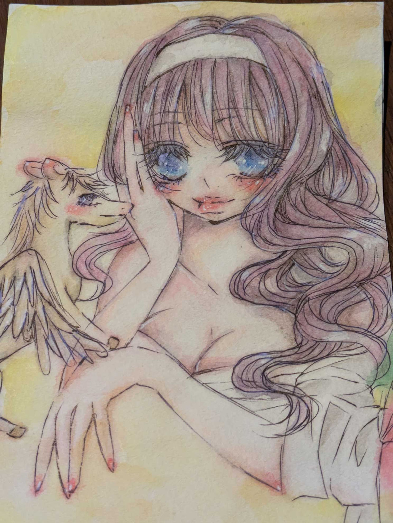 1.　絆　￥1,600　原画