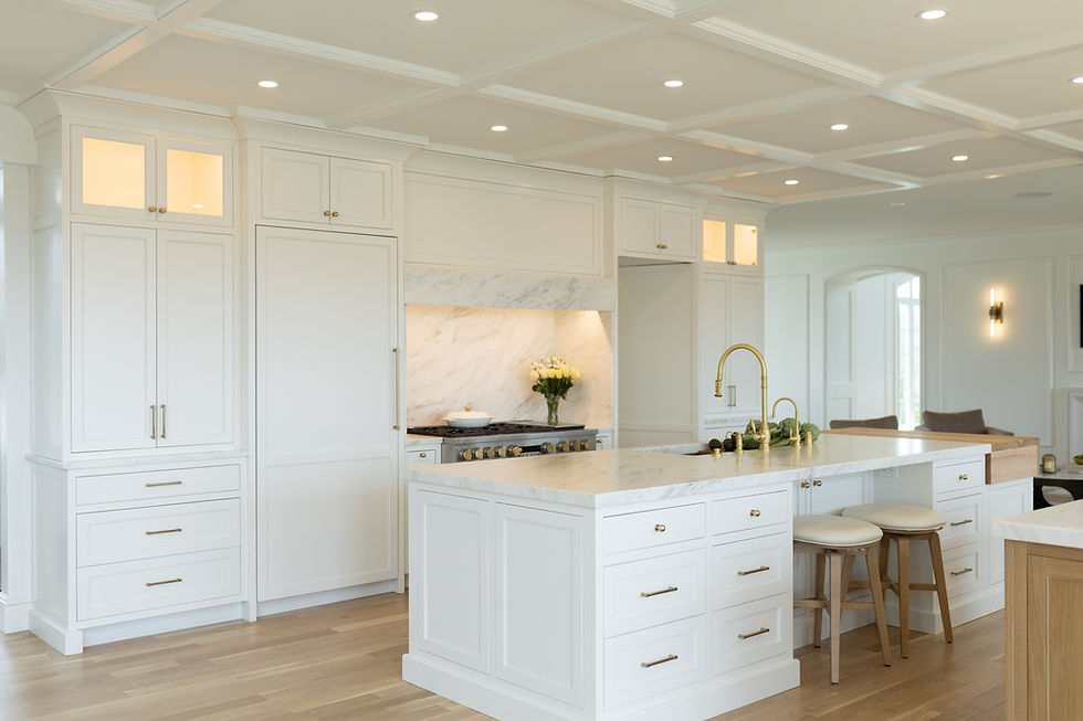 Custom kitchen cabinetry designed, crafted, and installed by Dean Cabinetry in Manchester, CT, highlighting high-quality workmanship and modern design.