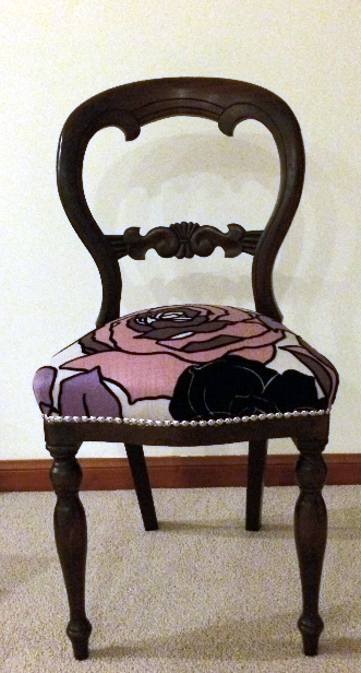 Antique Balloon Chairs AFTER