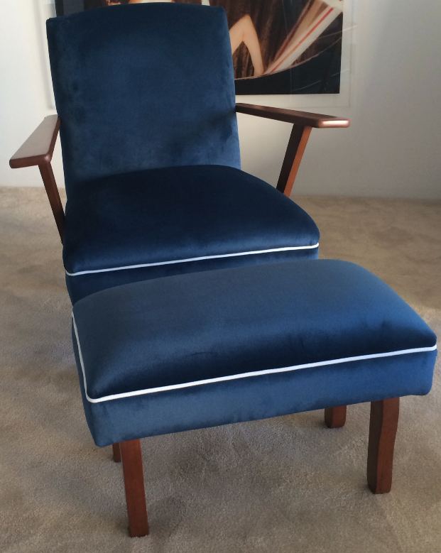 Retro Antique Gossip chair AFTER