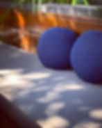 Outdoor pool area design