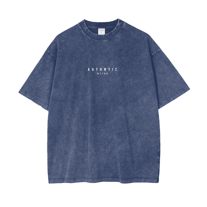 Thumbnail: Acid Wash Oversize T-Shirt - 250 GSM 