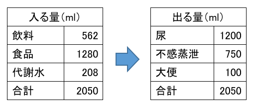 水分ってどれくらい摂ったらいいの？