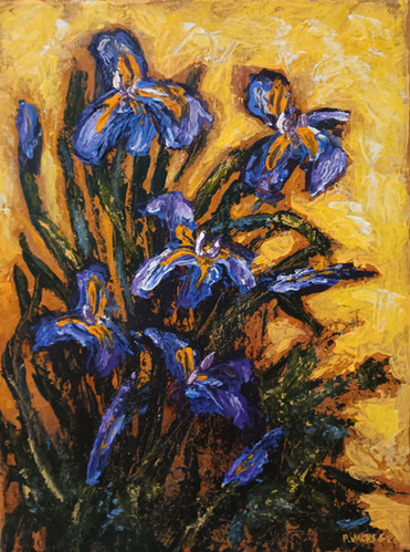 Yellow and Violet | The Art of Paul Jacks