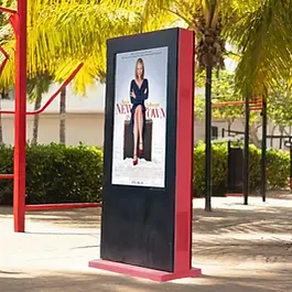 Healthcare Facility Communication with Smart Outdoor Kiosks
