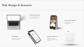 user task design