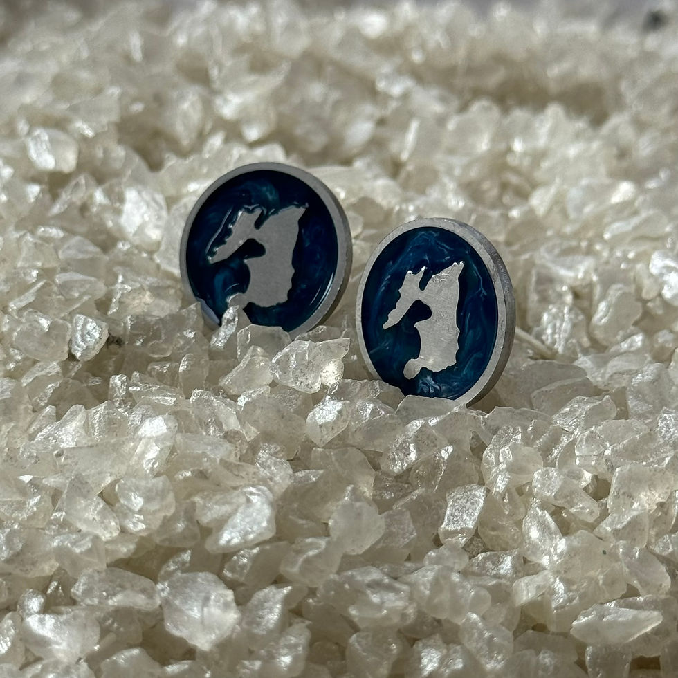 Thumbnail: 'Hebridean Breeze' Cufflinks