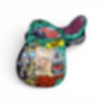 LEATHER SADDLE OBJECT