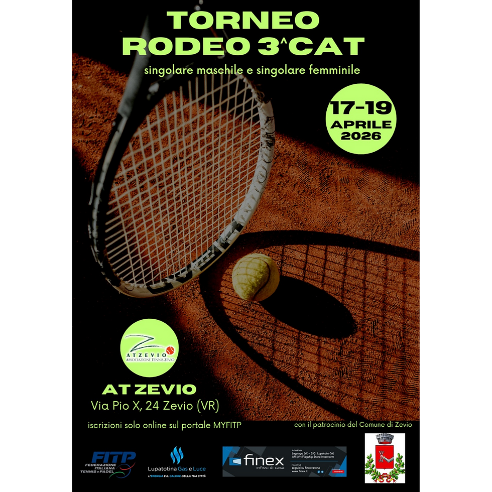 RODEO 3 CAT. MASCHILE-FEMMINILE