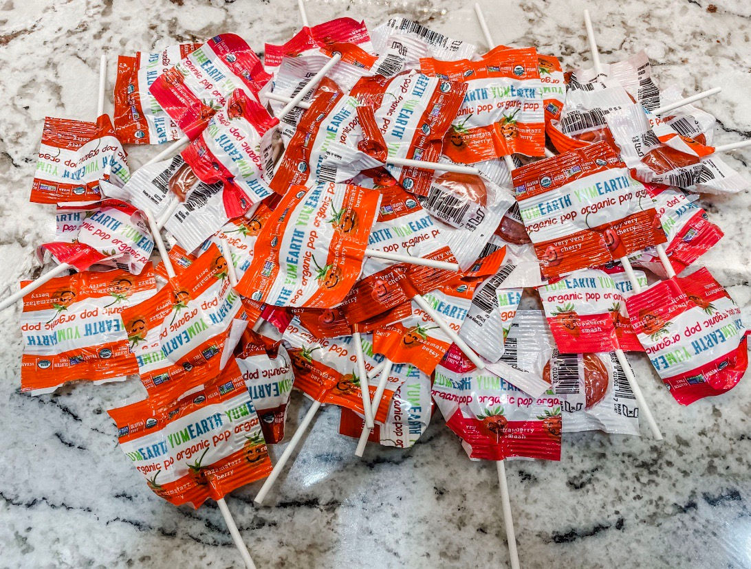 High Vit C/Antioxidant rich organic lollipops