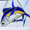 Thumbnail: Stained Glass Yellow Fin Tuna, 14W by 12H