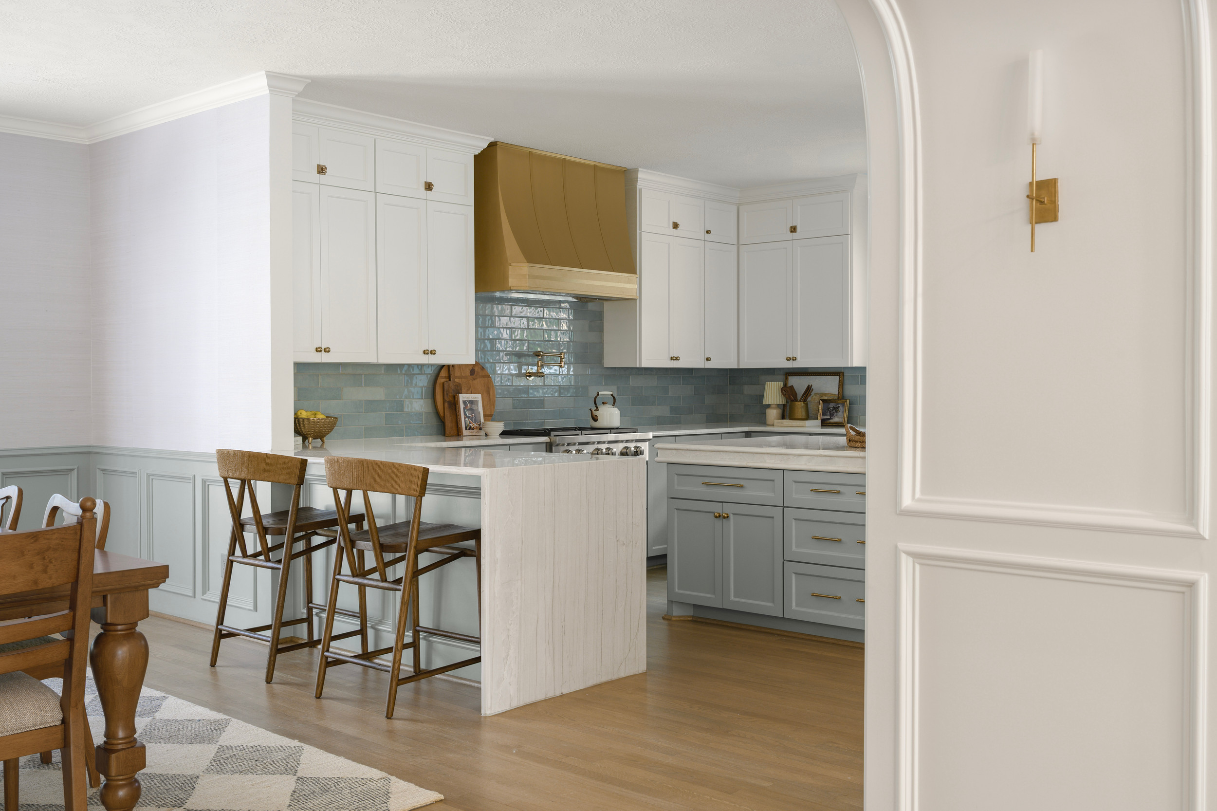 FRENCH BLUE MANOR | Woods Design House