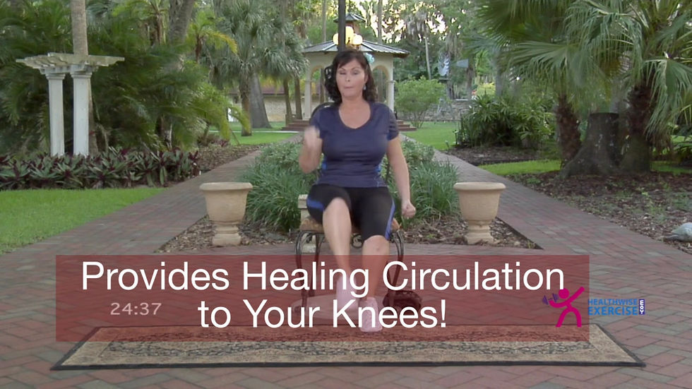 Thumbnail: Chair Exercise DVD for Knee Pain Relief