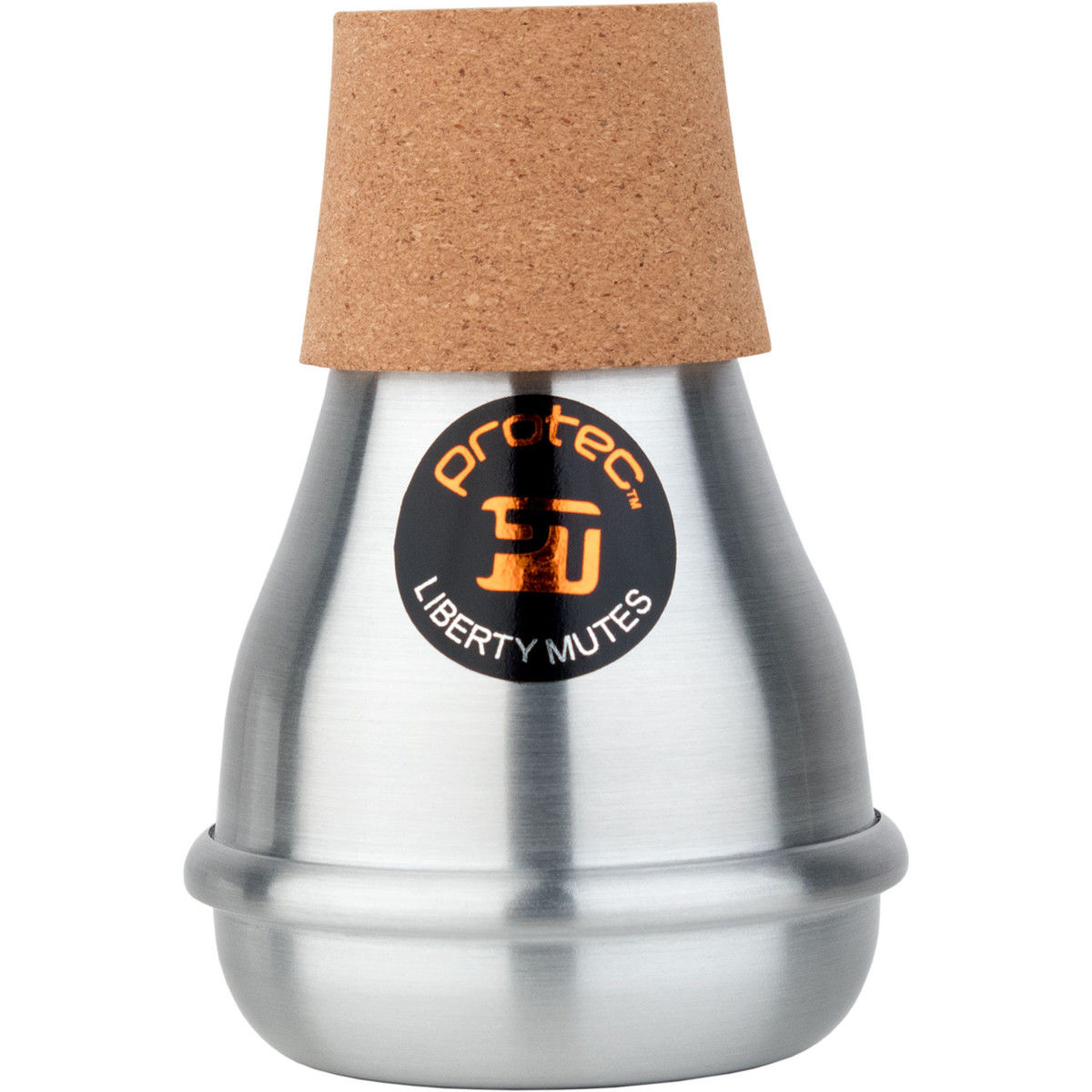 Protec Trumpet Practice Mute - Liberty, Compact Practice (Aluminum)