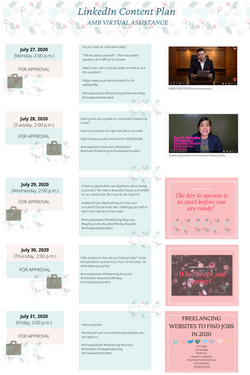 SMM Content Plan 6