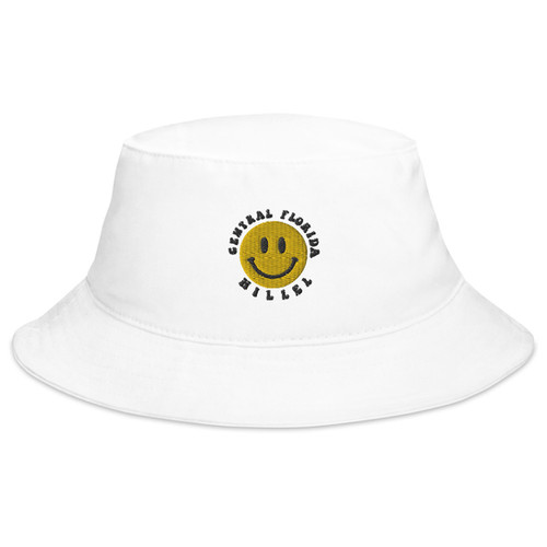 Smiley face bucket hat | UCF Hillel