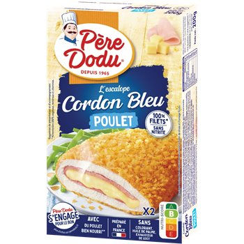 Escalope Cordon Bleu Père Dodu Poulet - 200g