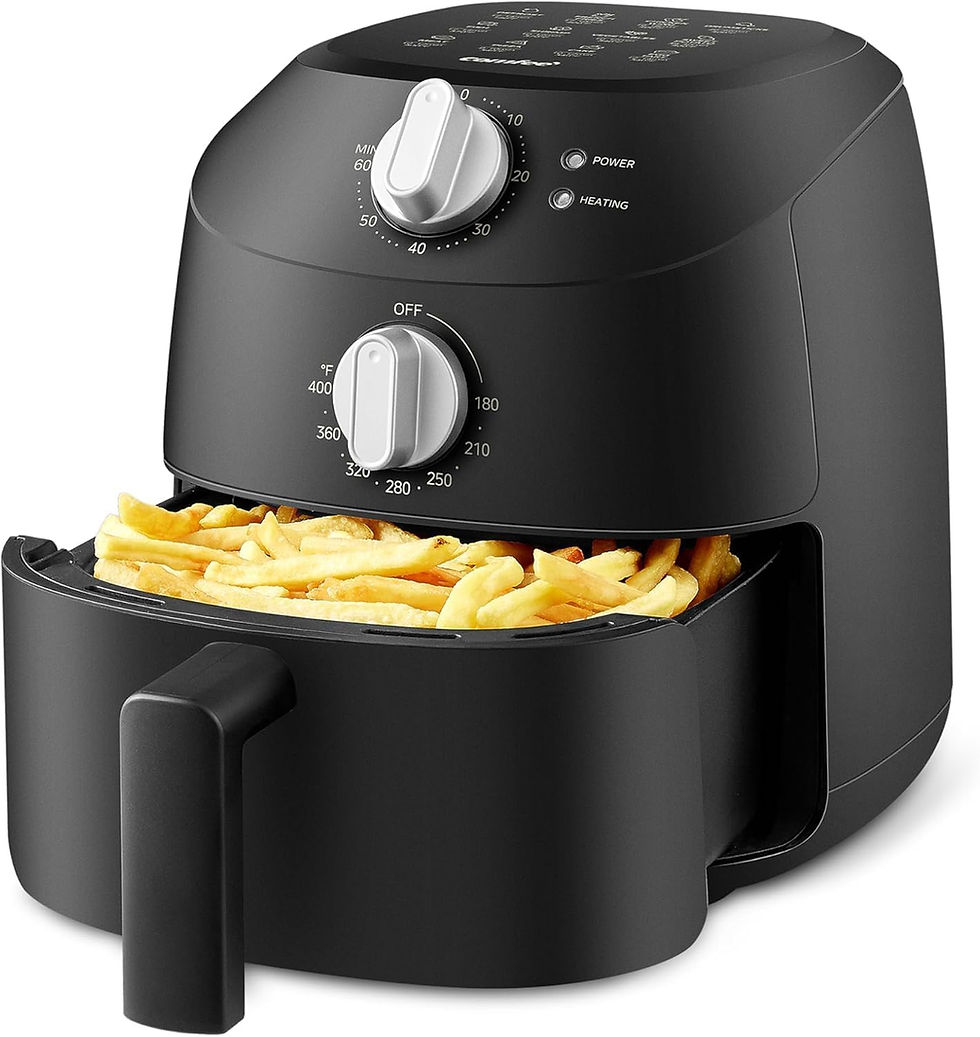 Midea Friteuse à Air 2L, 1150W, Cuisson Sans Huile, Friteuse à Air avec Arrêt A
